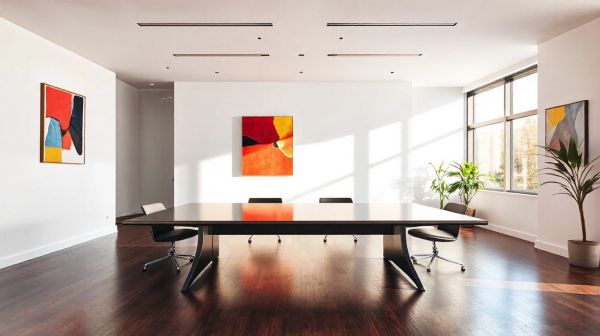5 façons dont l'art en location améliore vos bureaux